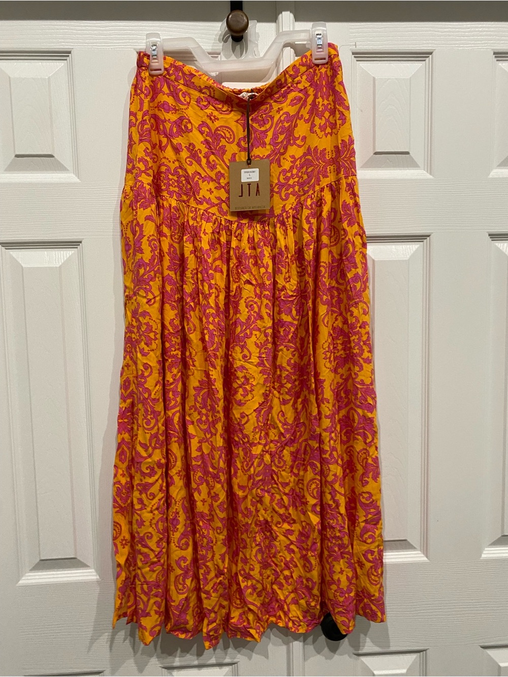New! Anthropologie Abel the Label maxi skirt size large Maya